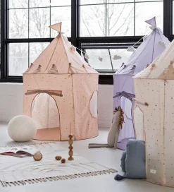 3 Sprouts Legetelt - 100 x 135 cm - Støvet Lilla