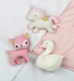 A Little Lovely Company Bidedyr - Enhjørning - Hvid