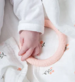 A Little Lovely Company Bidering - Leaves - Strawberry/Cream