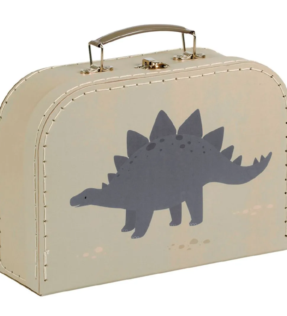 A Little Lovely Company Kuffertsæt - 2 stk - 29x25,5 cm - Dinosa