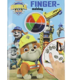 Alvida Bog - Fingermalebog m. Rubble & Crew - Dansk