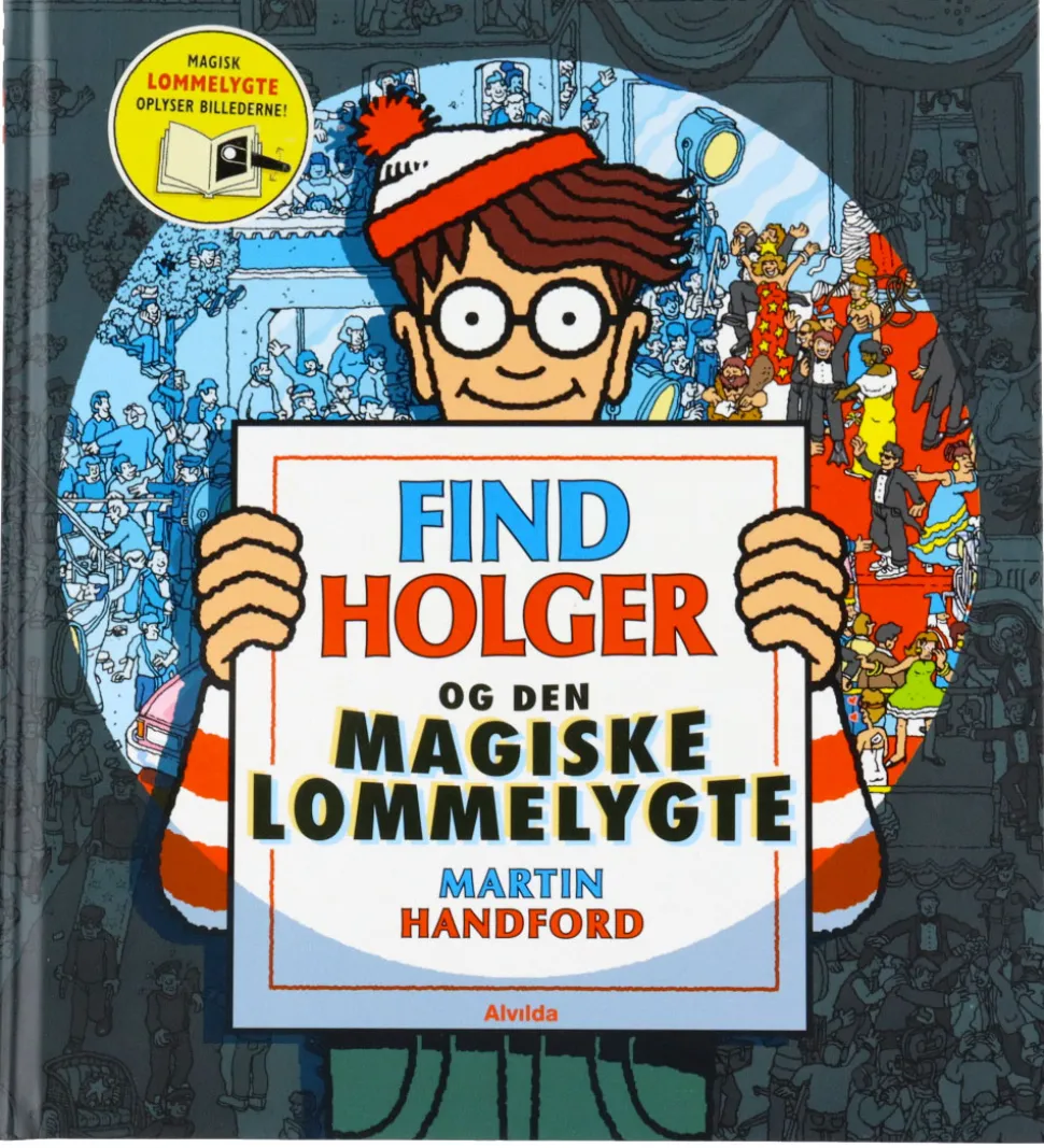 Alvilda Bog - Find Holger & Den Magiske Lommelygte - Dansk