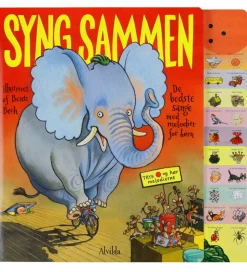 Alvilda Bog m. Lyd - Syng sammen - De bedste sange med melodi