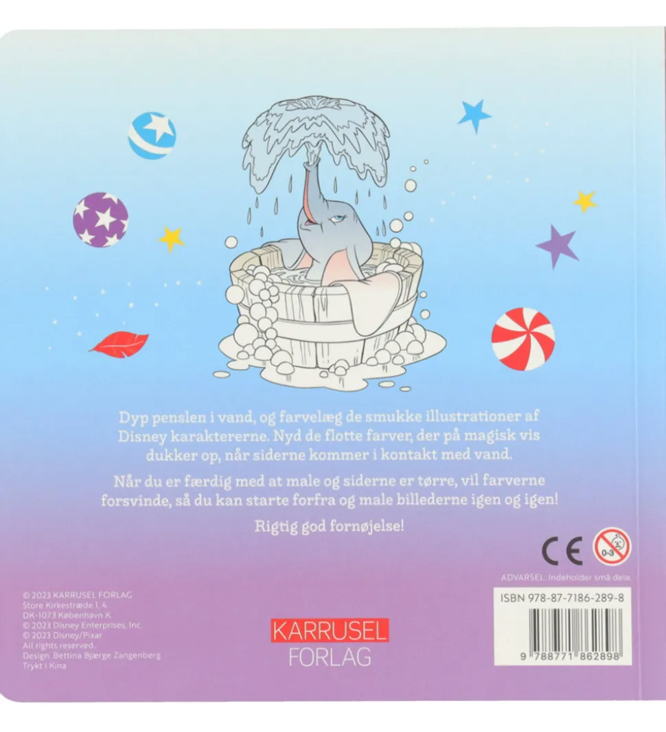 Alvilda Malebog - Mal Med Vand - Disney Populære Klassikere
