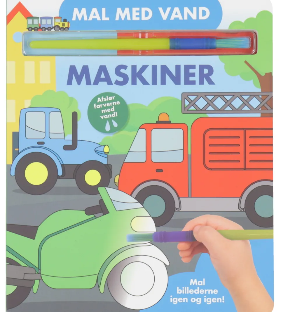 Alvilda Malebog - Mal Med Vand - Maskiner