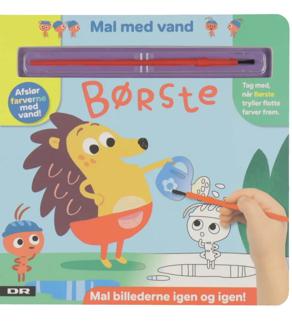 Alvilda Malebog - Mal Med Vand - Børste