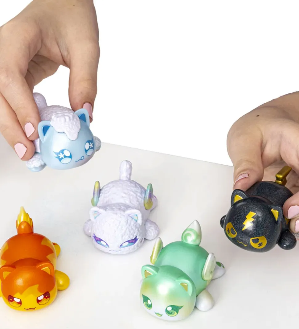 Aphmau Legetøjsfigurer - Meemeow Metallic Edition - 5-pak