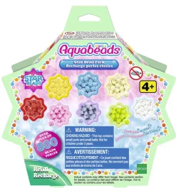 Aquabeads Perler - 800+ stk. - Star Bead Pack - Multifarvet