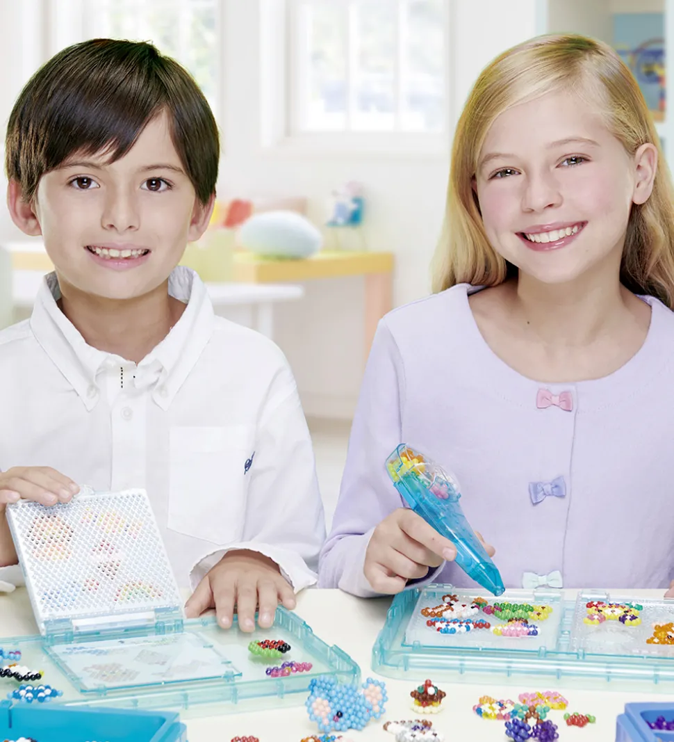 Aquabeads Perler - 800+ stk. - Solid Bead Pack - Multifarvet