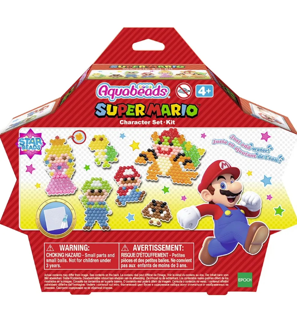 Aquabeads Perlesæt - 600+ stk. - Super Mario Character Set