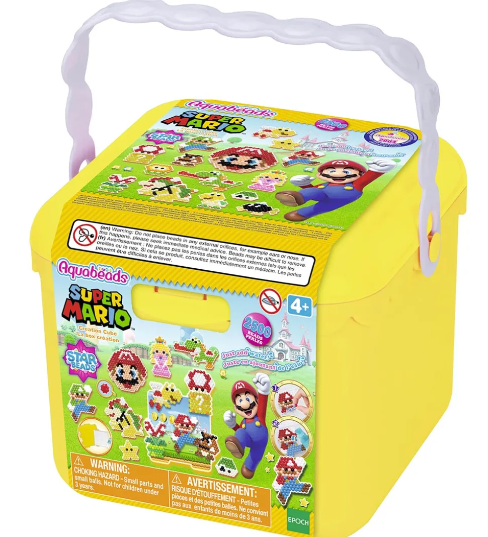 Aquabeads Perlesæt - 2500+ Stk. - Super Mario Creation Cube