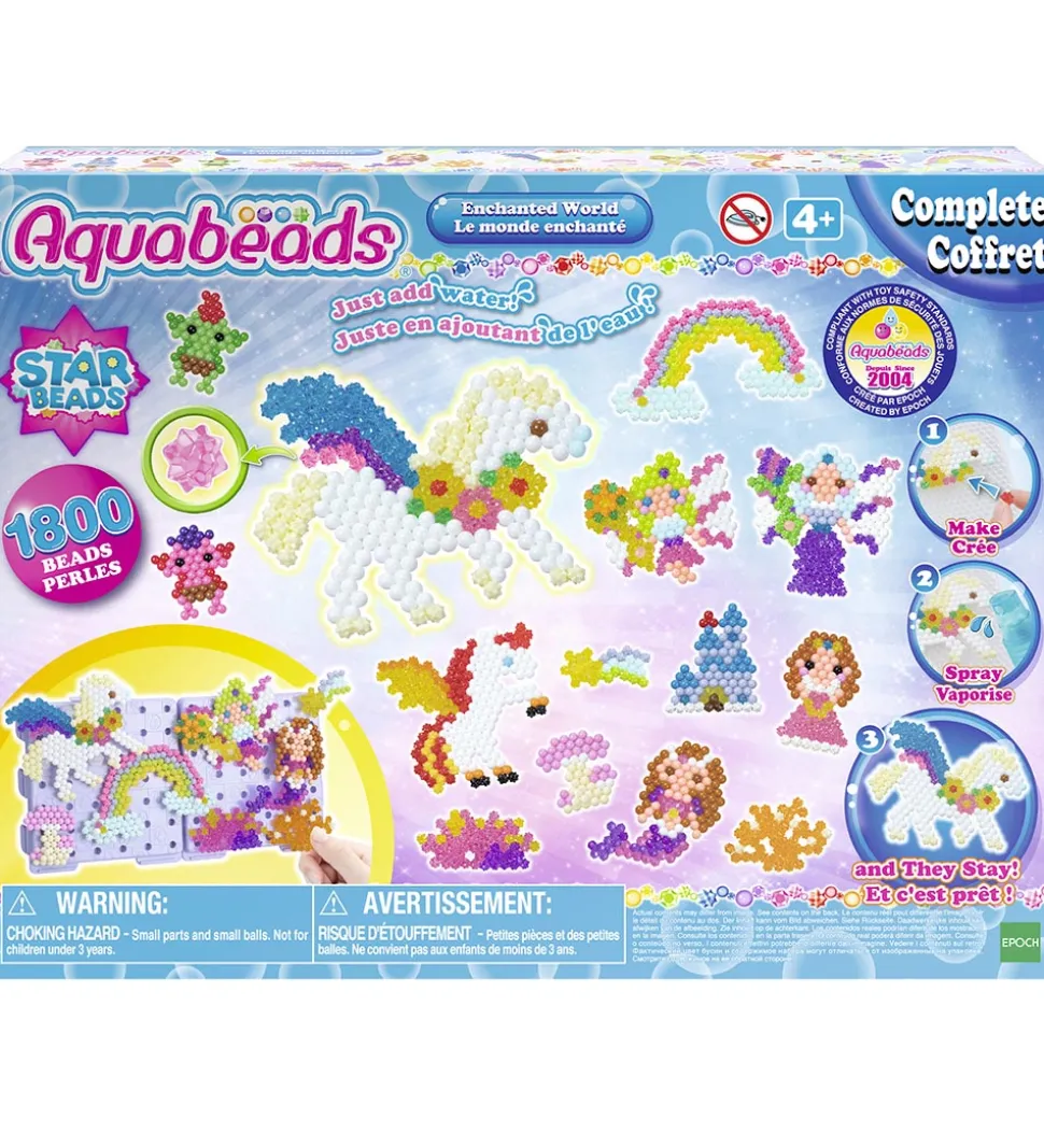 Aquabeads Perlesæt - 1800+ Stk. - Enchanted World