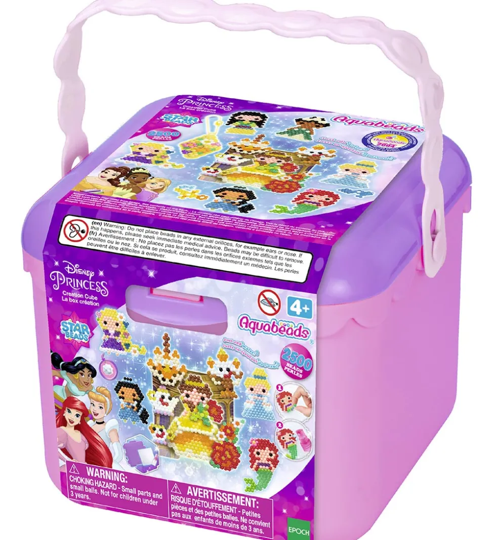 Aquabeads Perlesæt - 2500+ stk. - Disney Princess Creation Cube