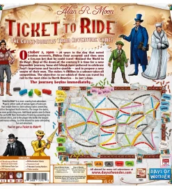 Asmodee - Ticket To Ride Brætspil - USA - Nordic