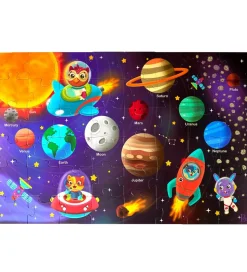 B. toys Gulvpuslespil - 48 brikker - Solsystemet