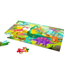 B. toys Gulvpuslespil - 48 Brikker - Dino