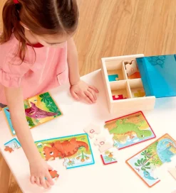 B. toys Puslespil - 4x12 - Dino