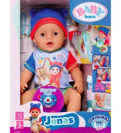 BABY born Dukke - Jonas - 43 cm - 10 Funktioner