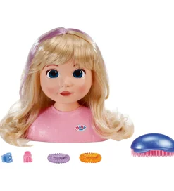 Baby Born Dukkehoved m. Tilbehør - Carla