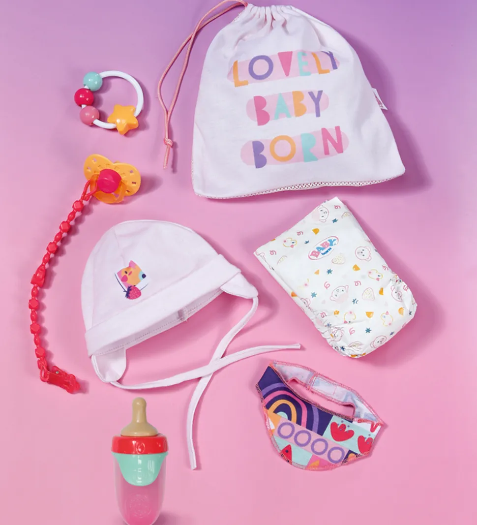 BABY Born Dukketilbehør - Nyfødt Sæt - 7 Dele