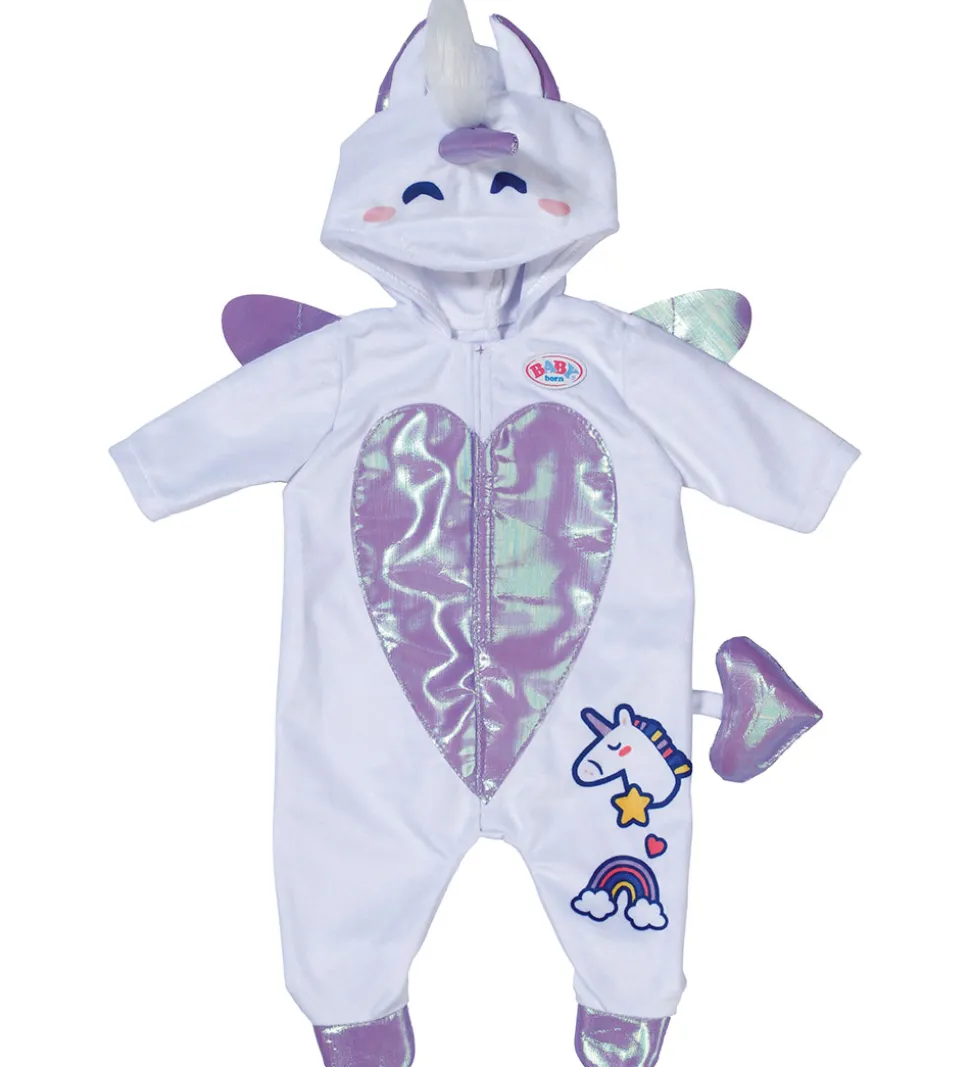 BABY born Dukketøj - Enhjørningeheldragt - 43 cm