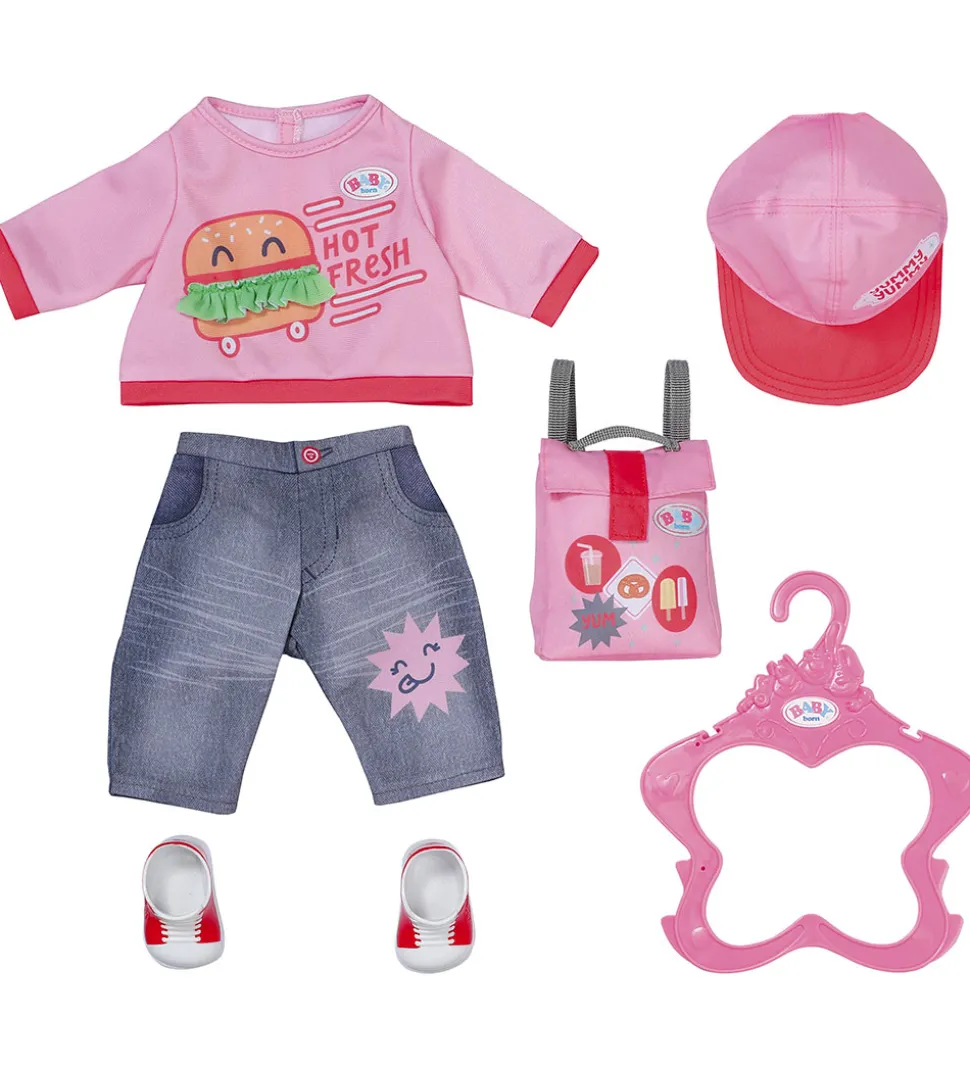Baby Born Dukketøj - Snack Shop Outfit - 43 cm