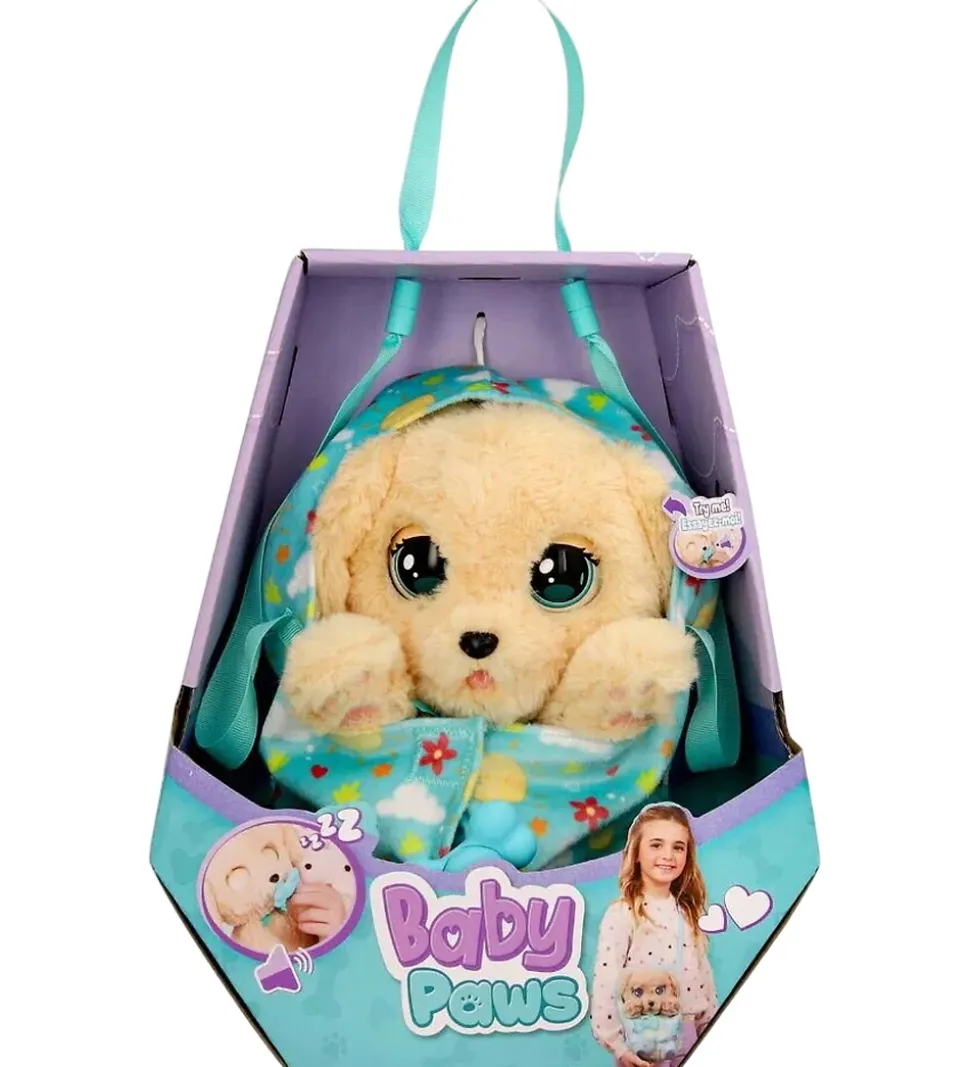 Baby Paws Interaktiv Bamse - Labrador - 22,5 cm