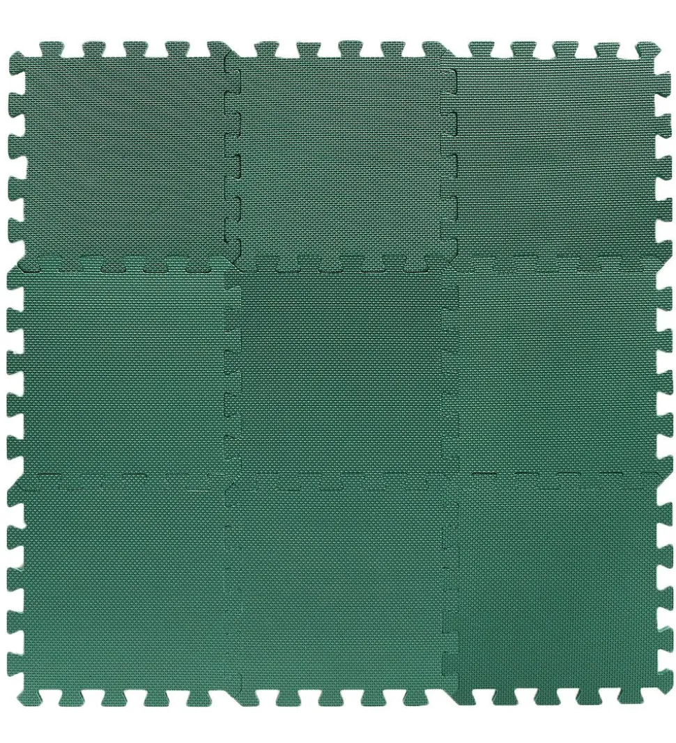 BabyDan Legegulv - 90x90 cm - Grøn