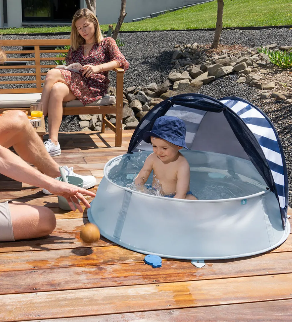 Babymoov Strandtelt/Soppebassin - Aquani - UV50+ - Blue Waves