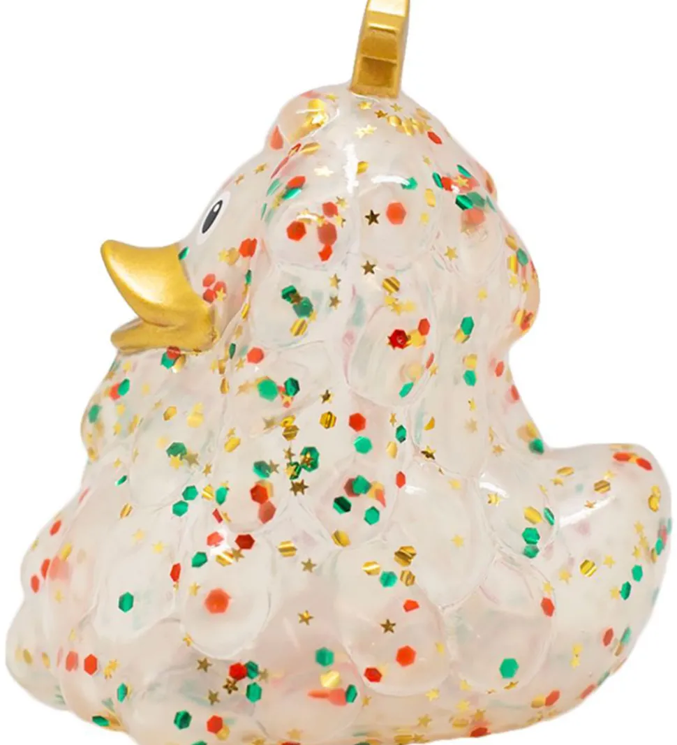 Badeand - Juletræ - Glitter