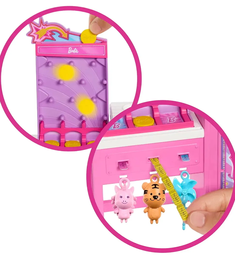 Barbie Dukke - 30 cm - Mysteries Cotton Candy & Games Playset