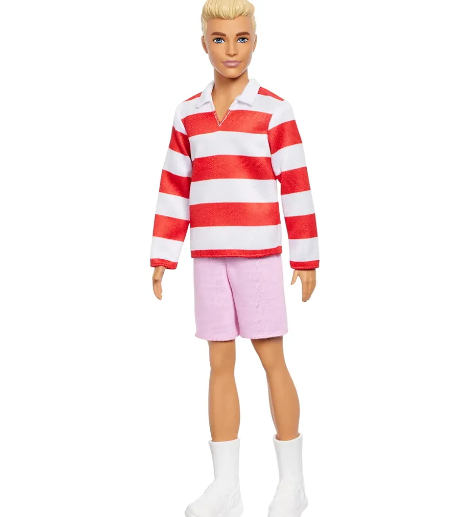 Barbie Dukke - Fashionista - Ken m. Red & White Stripes