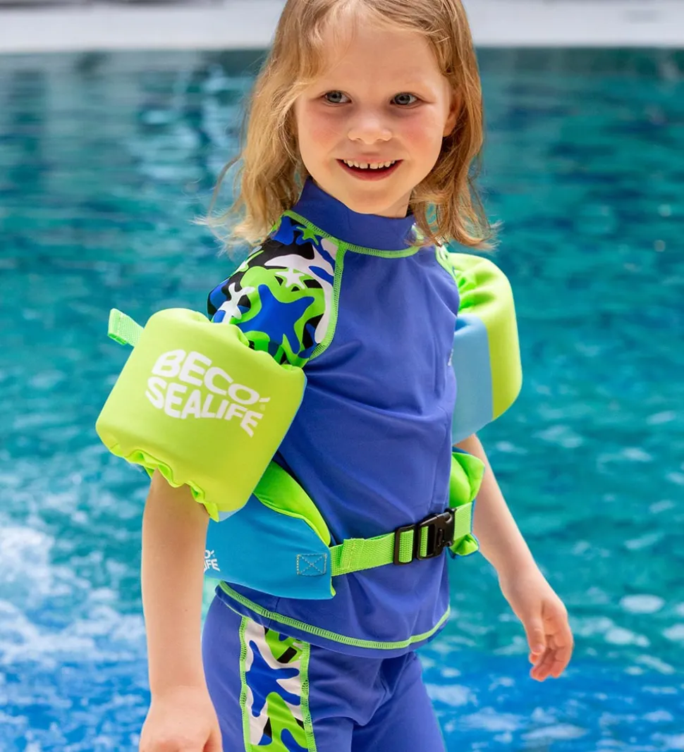 BECO Svømmevinger - Neopren - 15-30 Kg - Grøn