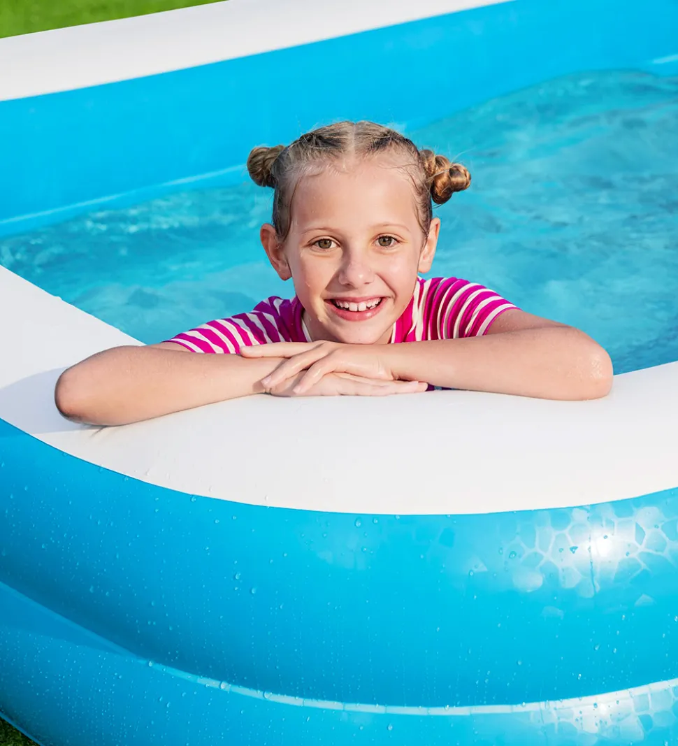 Bestway Badebassin - 305x183x46cm - Blå