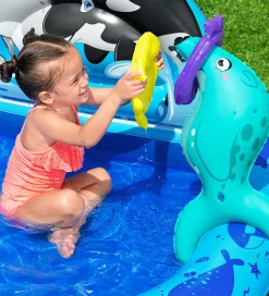 Bestway Legebassin - 134x131x73 cm - Polar Pals