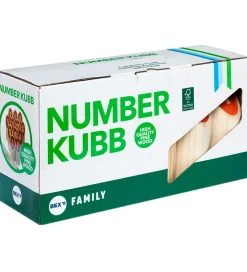 Bex Sport Havespil - Træ - Number Kubb Family