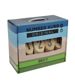 Bex Sport Havespil - Træ - Number Kubb