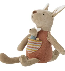 Bloomingville Stofdukke - 33 cm - Clover - Brun