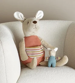 Bloomingville Stofdukke - 33 cm - Clover - Brun