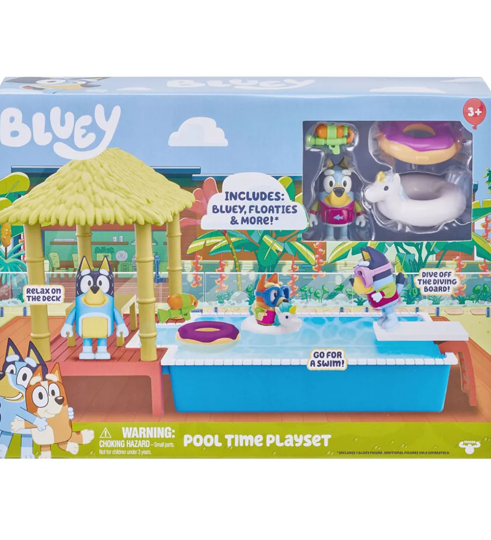 Bluey Legesæt - Poolsjov