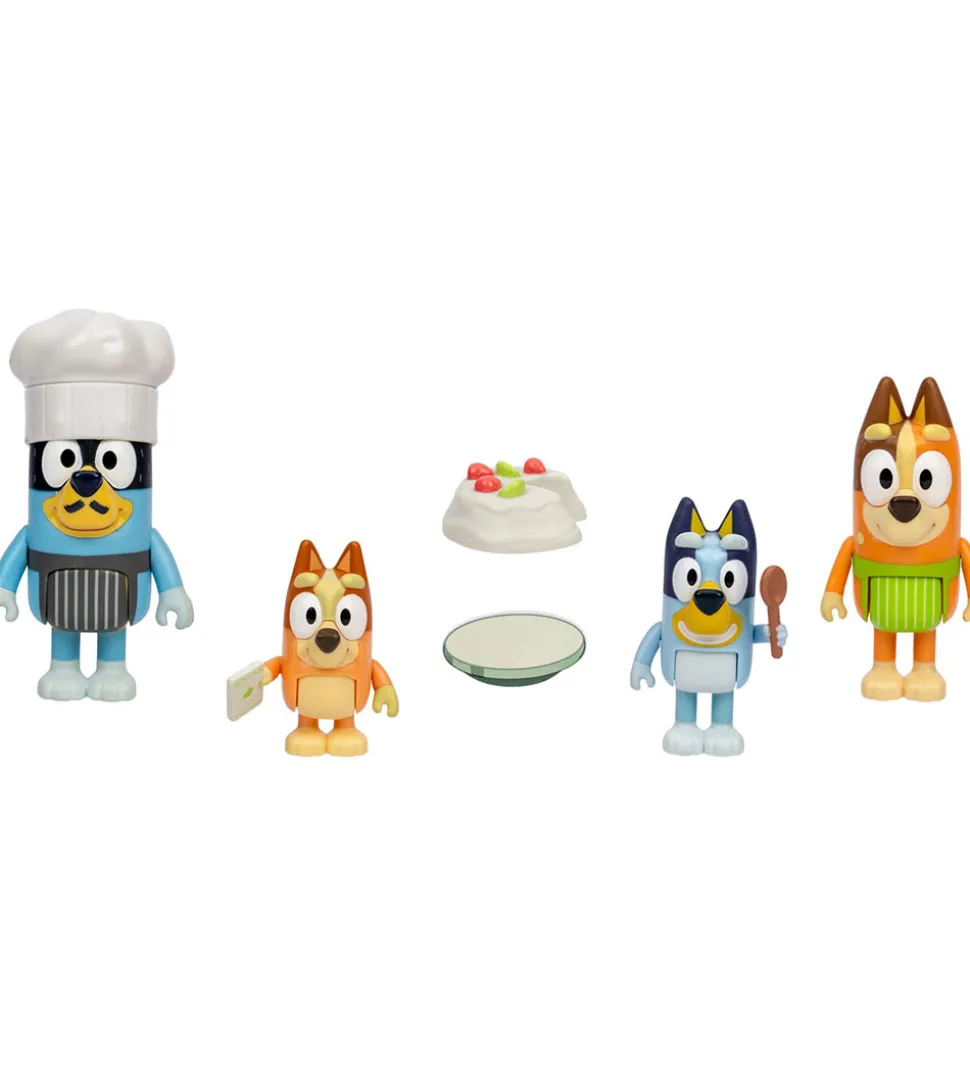 Bluey Legetøjsfigurer - Dessert Time