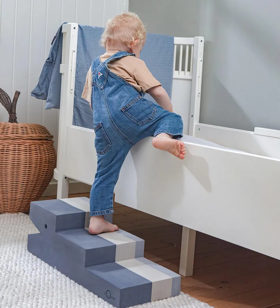 bObles Krokodille - 60x24x18 cm - Sand Grey