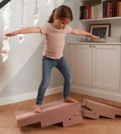 bObles Krokodille - 60x24x18 cm - Sand Grey