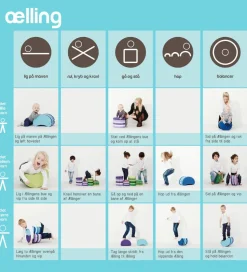 bObles Lille Ælling - 35x11,5x17,5 cm - Blå Marmor