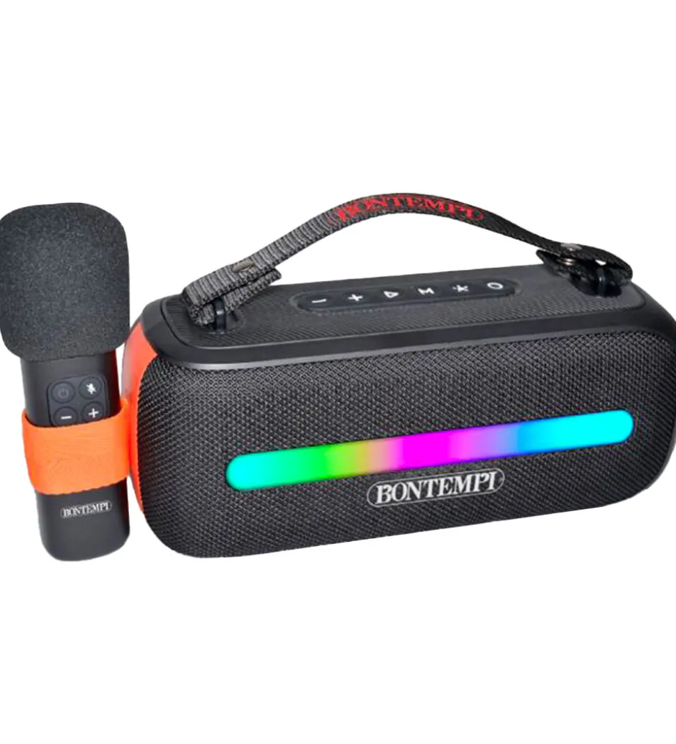 Bontempi Højtaler m. Mikrofon/Lys - 31 cm - Trådløs