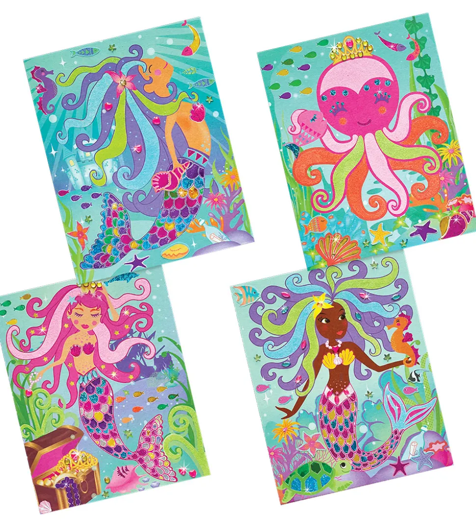 BOX CANDIY Kreasæt - Sand- og Foliekunstsæt - Totally Mermaids