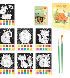 BOX CANDIY Kreasæt - Vandfarvekunstsæt - Totally Woodlands