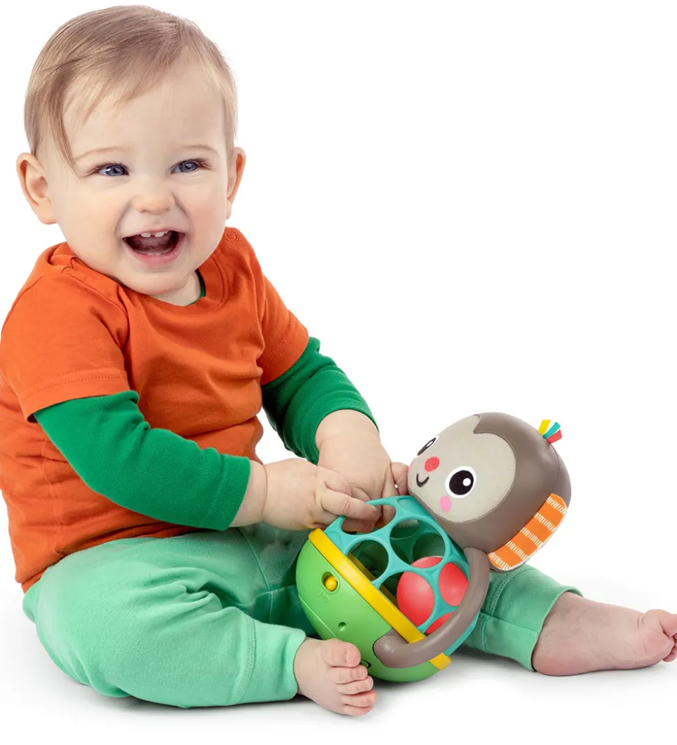 Bright Starts Aktivitetslegetøj - Haps' og Ryst - Abe-Oball