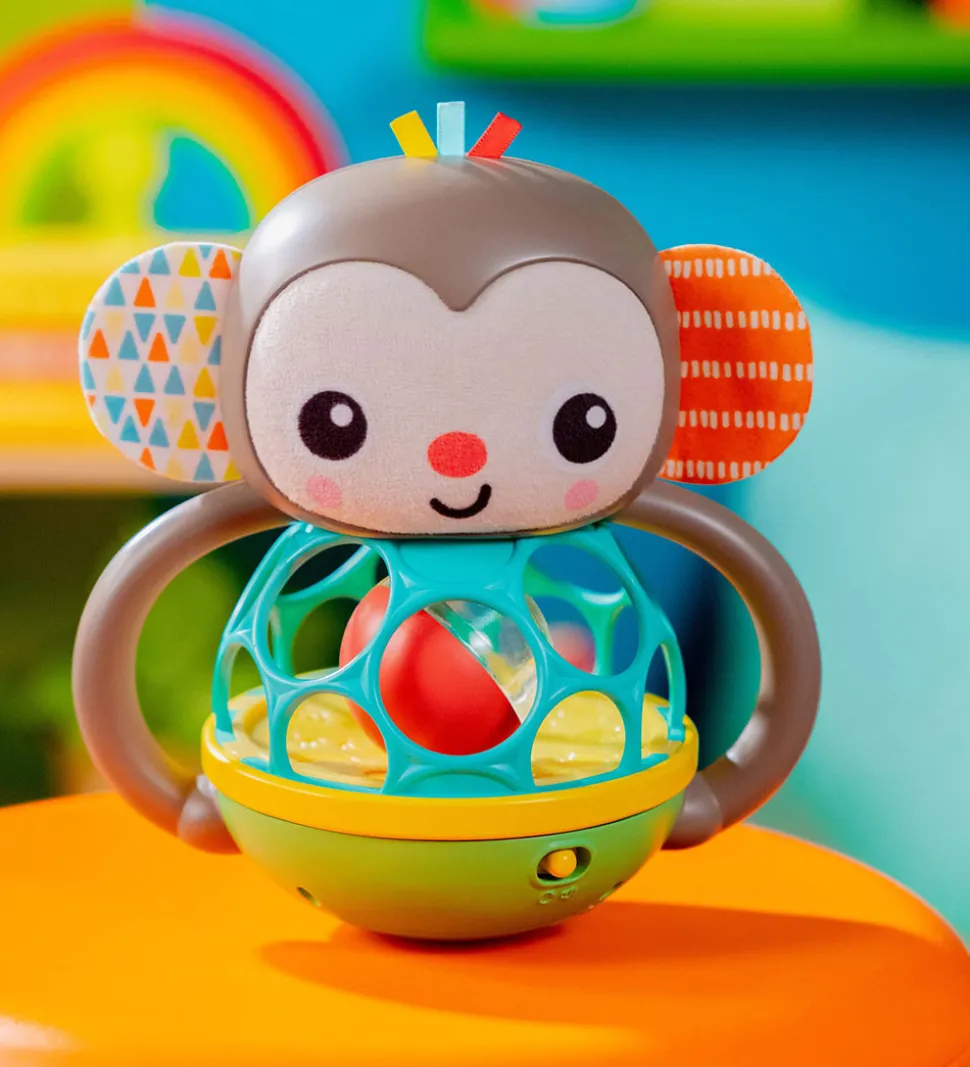 Bright Starts Aktivitetslegetøj - Haps' og Ryst - Abe-Oball