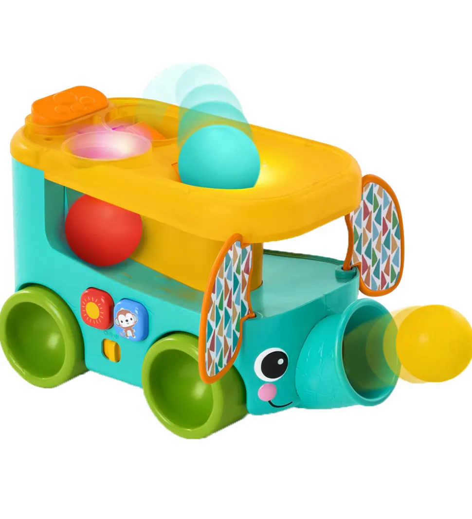 Bright Starts Aktivitetslegetøj - Pop & Roll Safari Bus